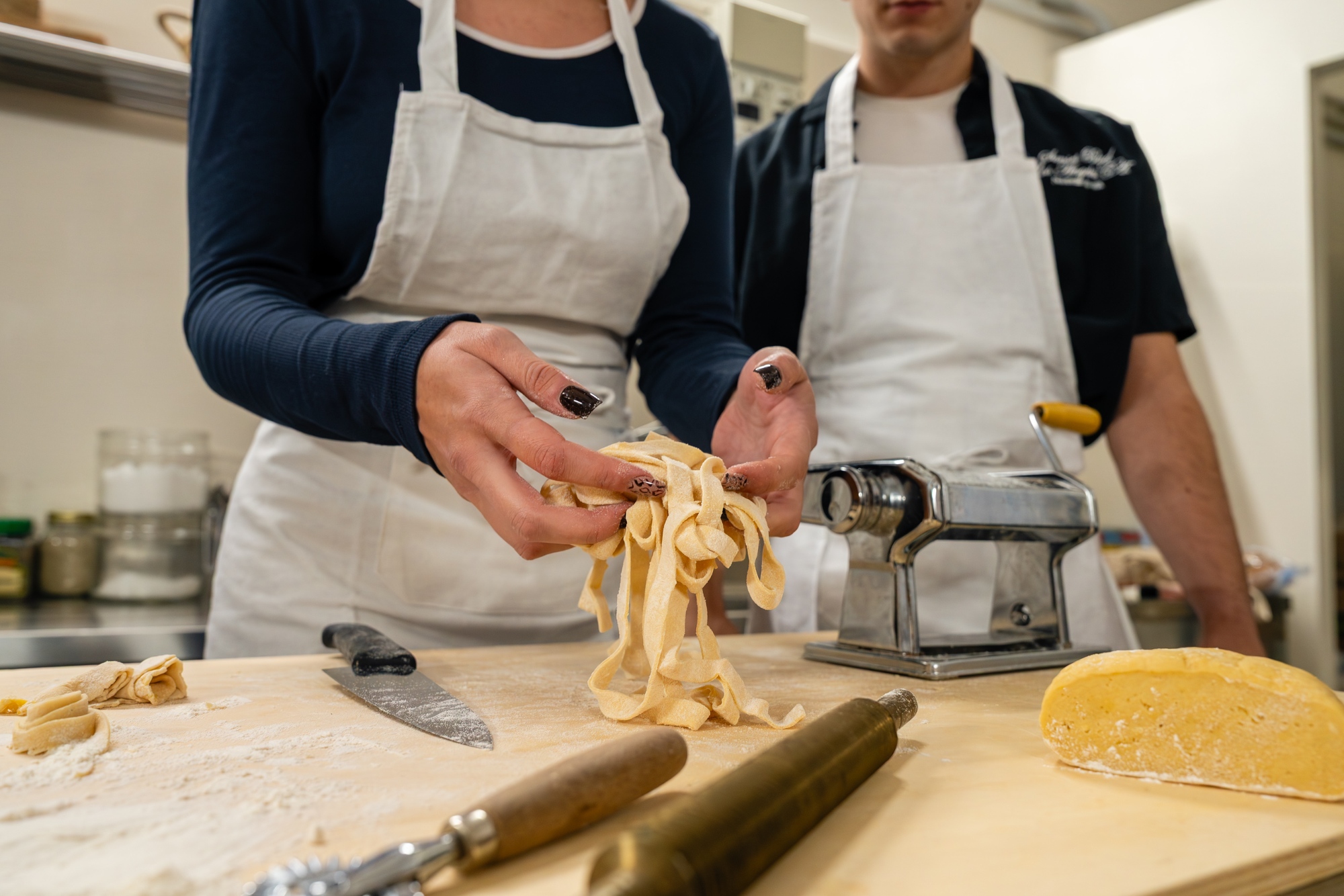 Handmade fresh tagliatelle – Tuscan Cooking Class