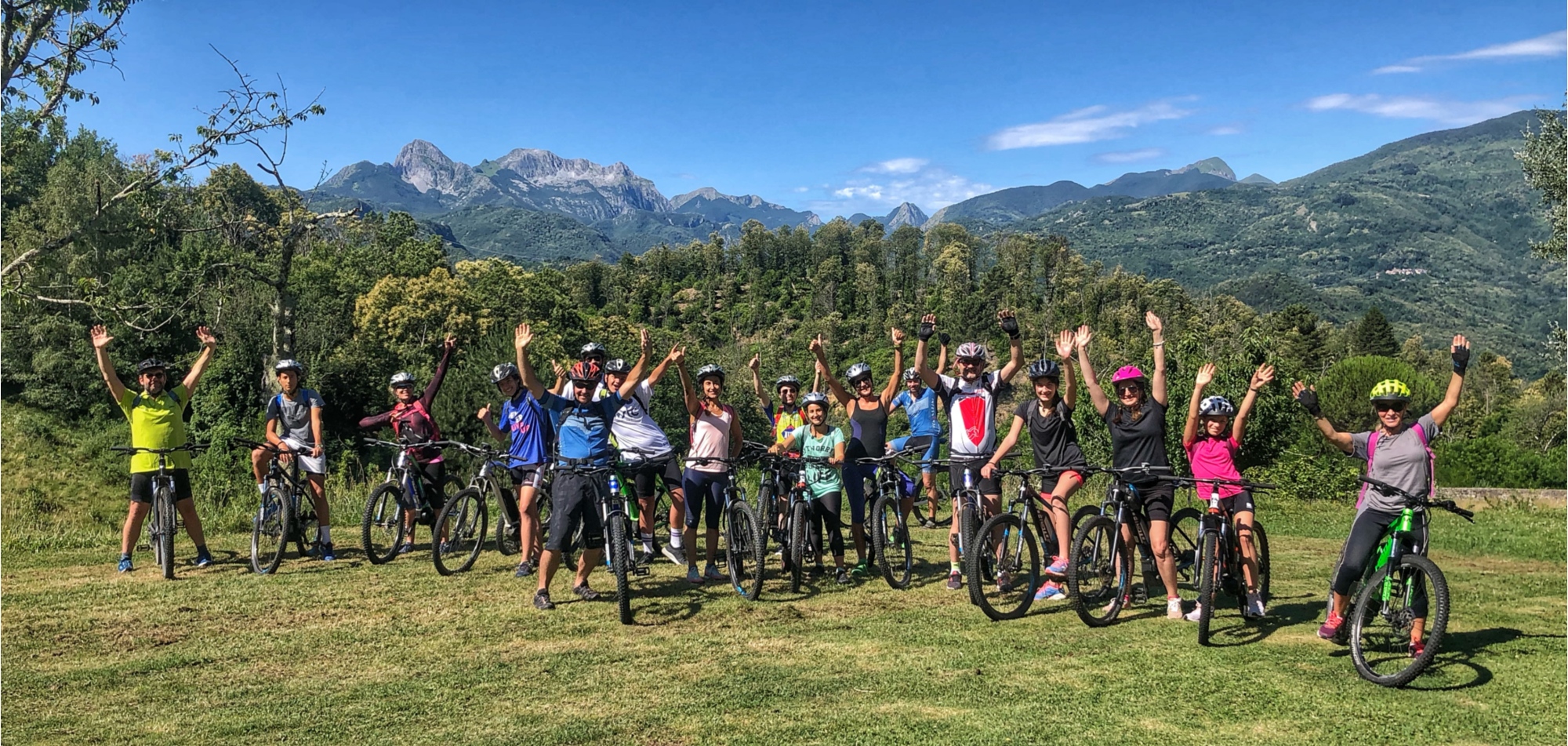 In bici in Garfagnana