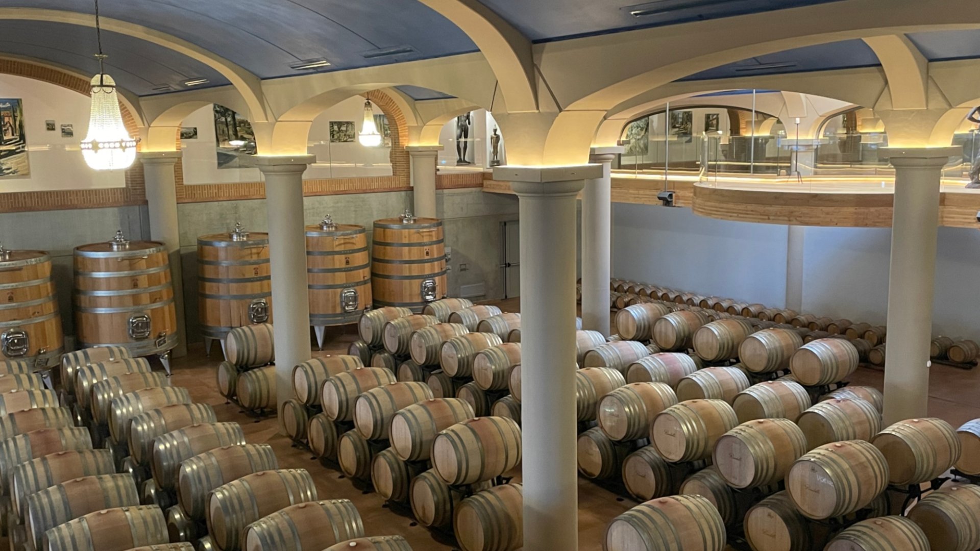 architetture del vino a Montepulciano