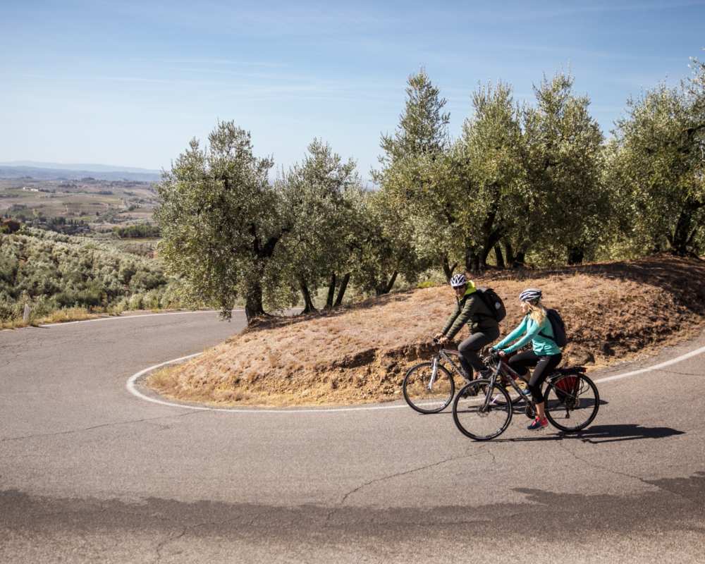 Das Valdinievole mit dem Fahrrad entdecken