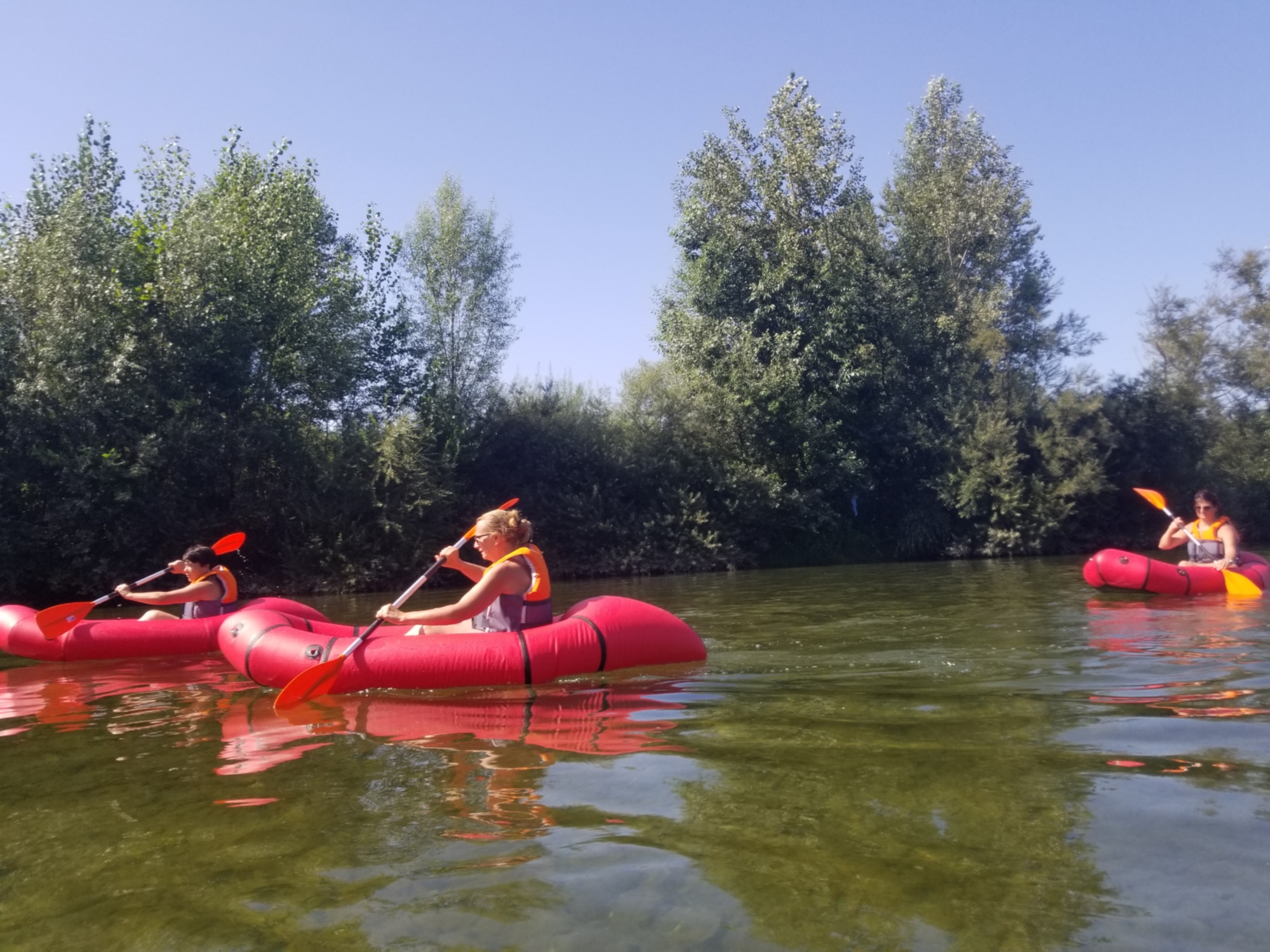 Rafting con aperitivo