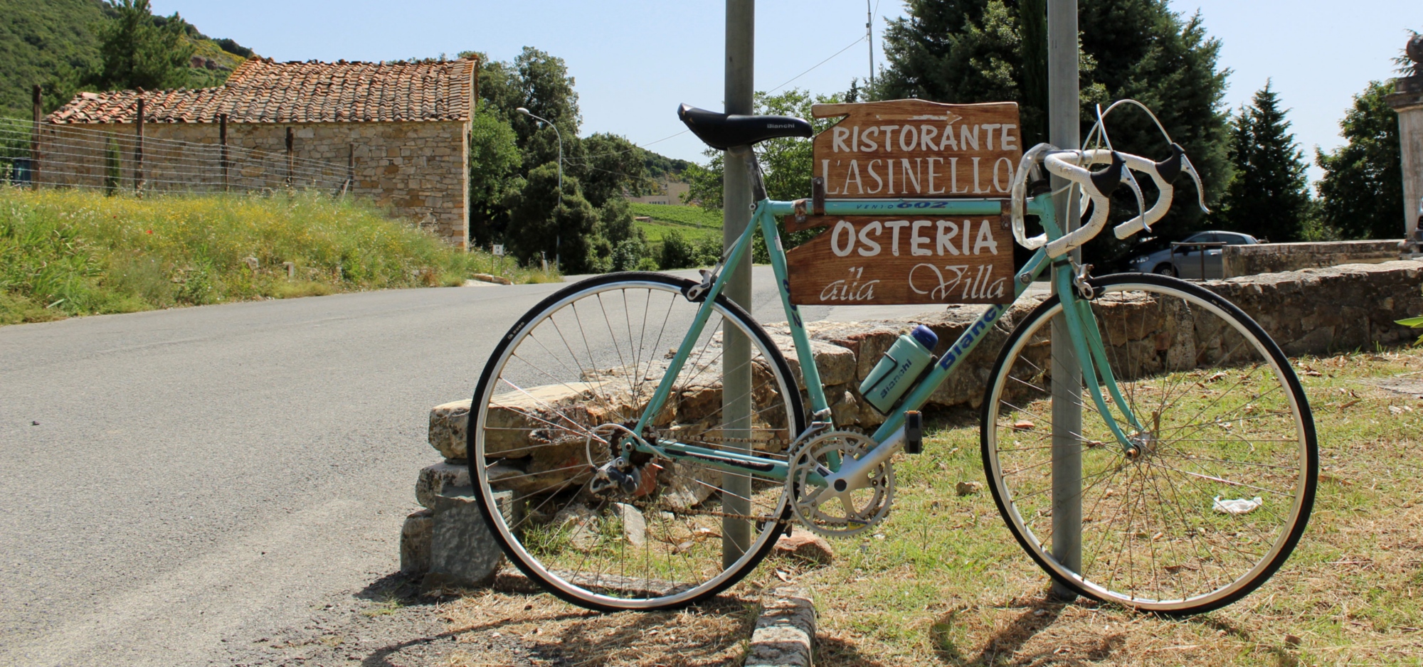 vintage bike tuscany 