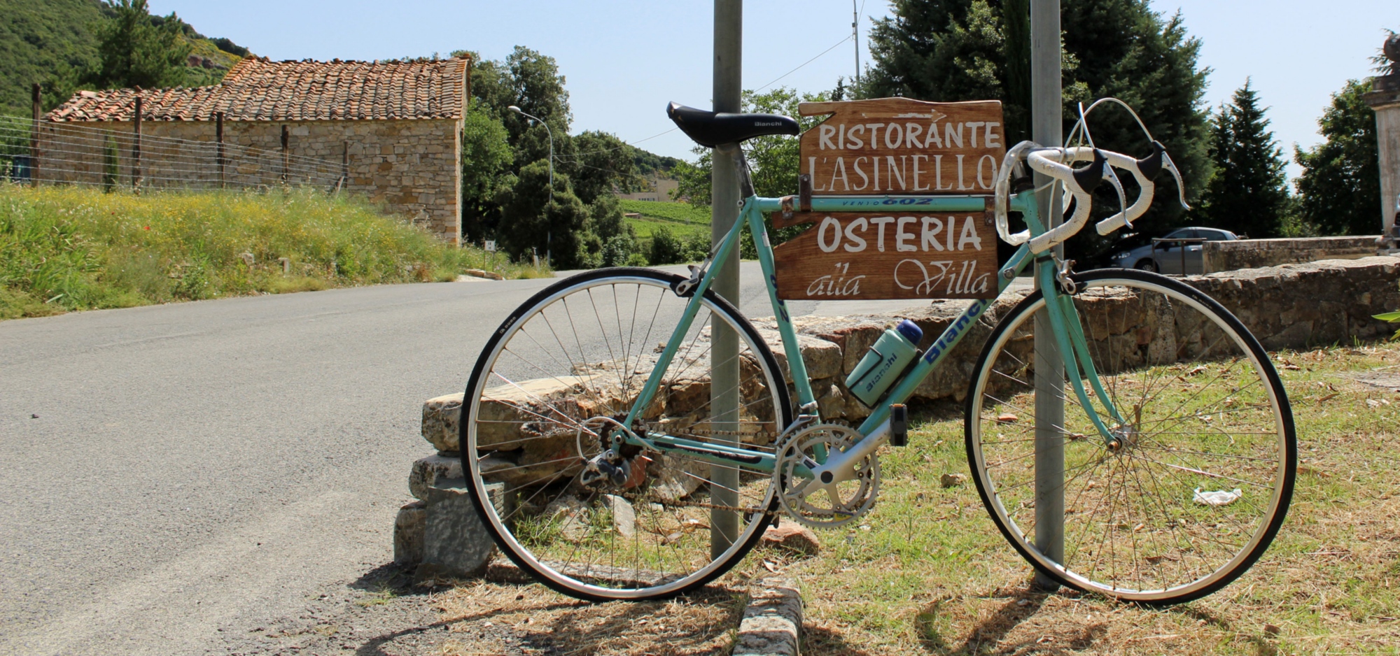 vintage bike tuscany