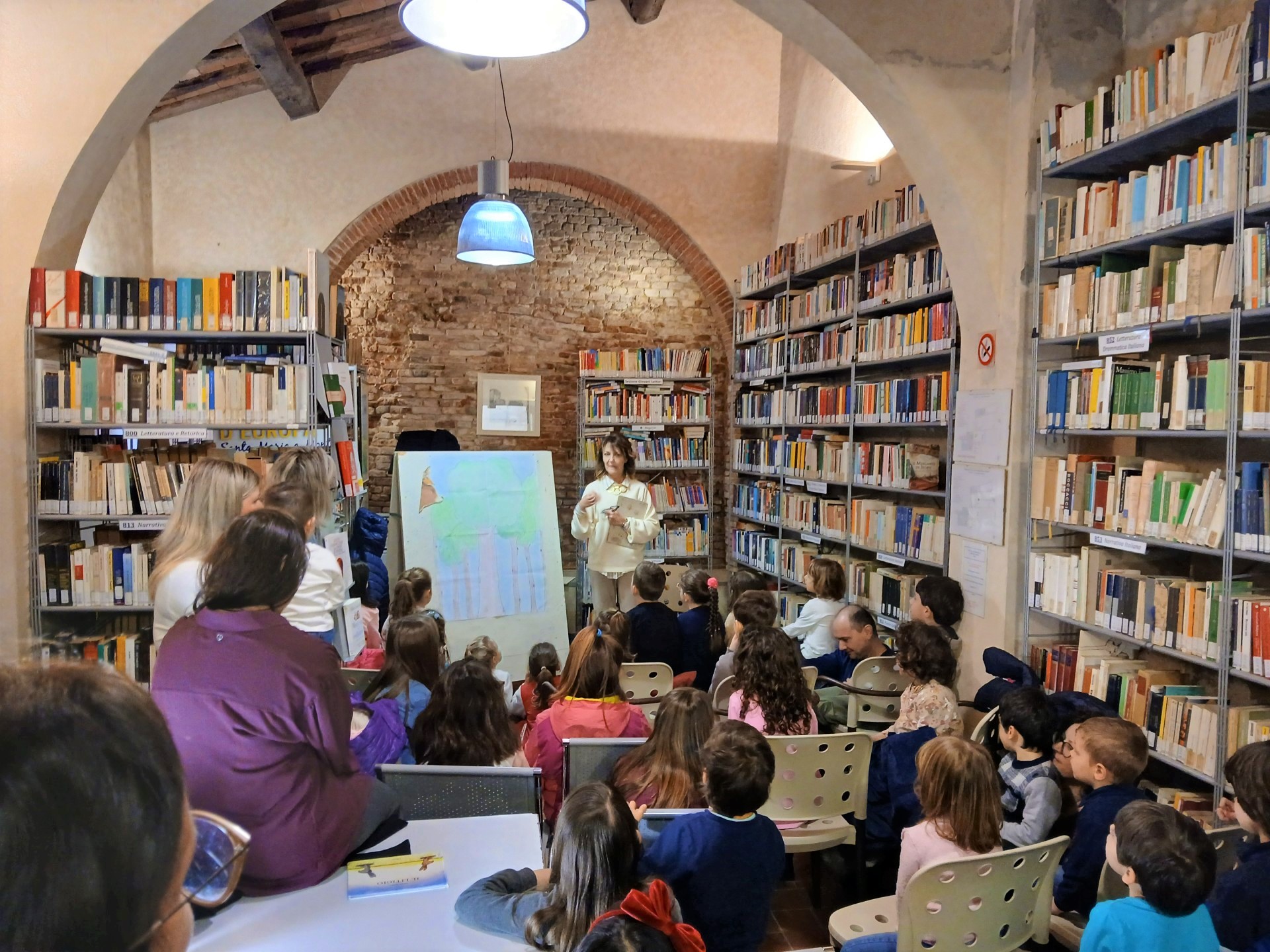 Letture durante uno degli appuntamenti