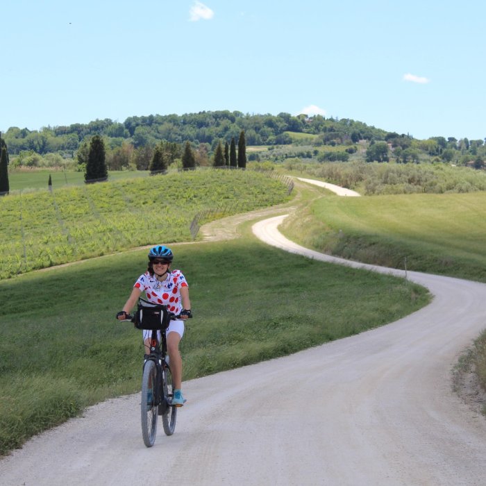 cicloposse strada bianca a montepulciano