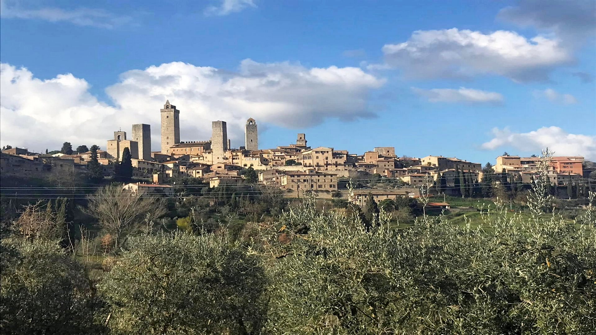 Trekking natalizio tra le torri di San Gimignano