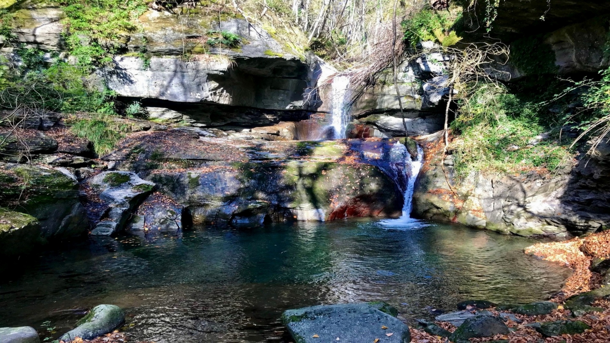 La riserva di Caselli e le Cascate dello Sterza