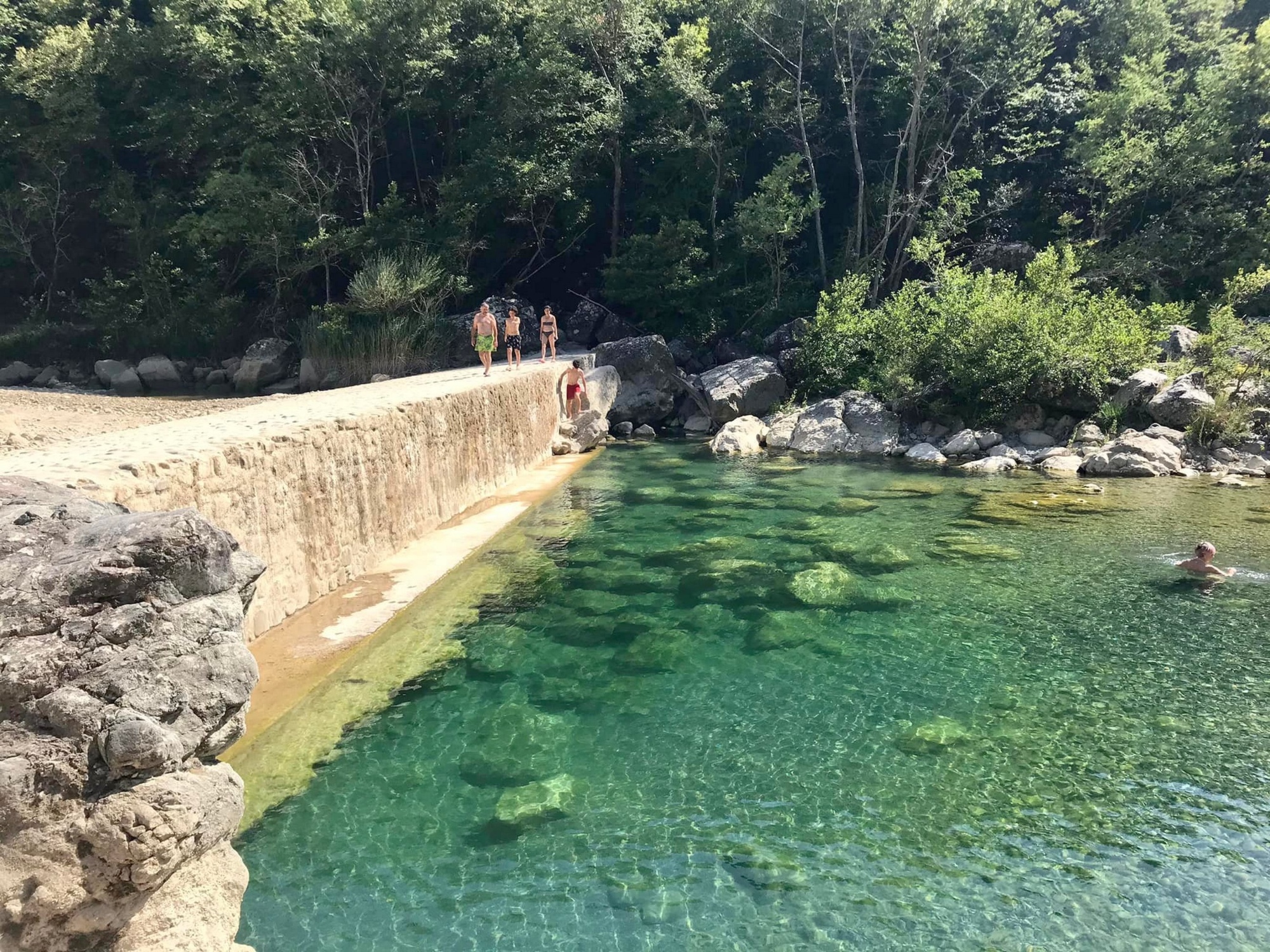 Trekking of 16 kilometers from Masso della Fanciulla to Castello dei Vescovi