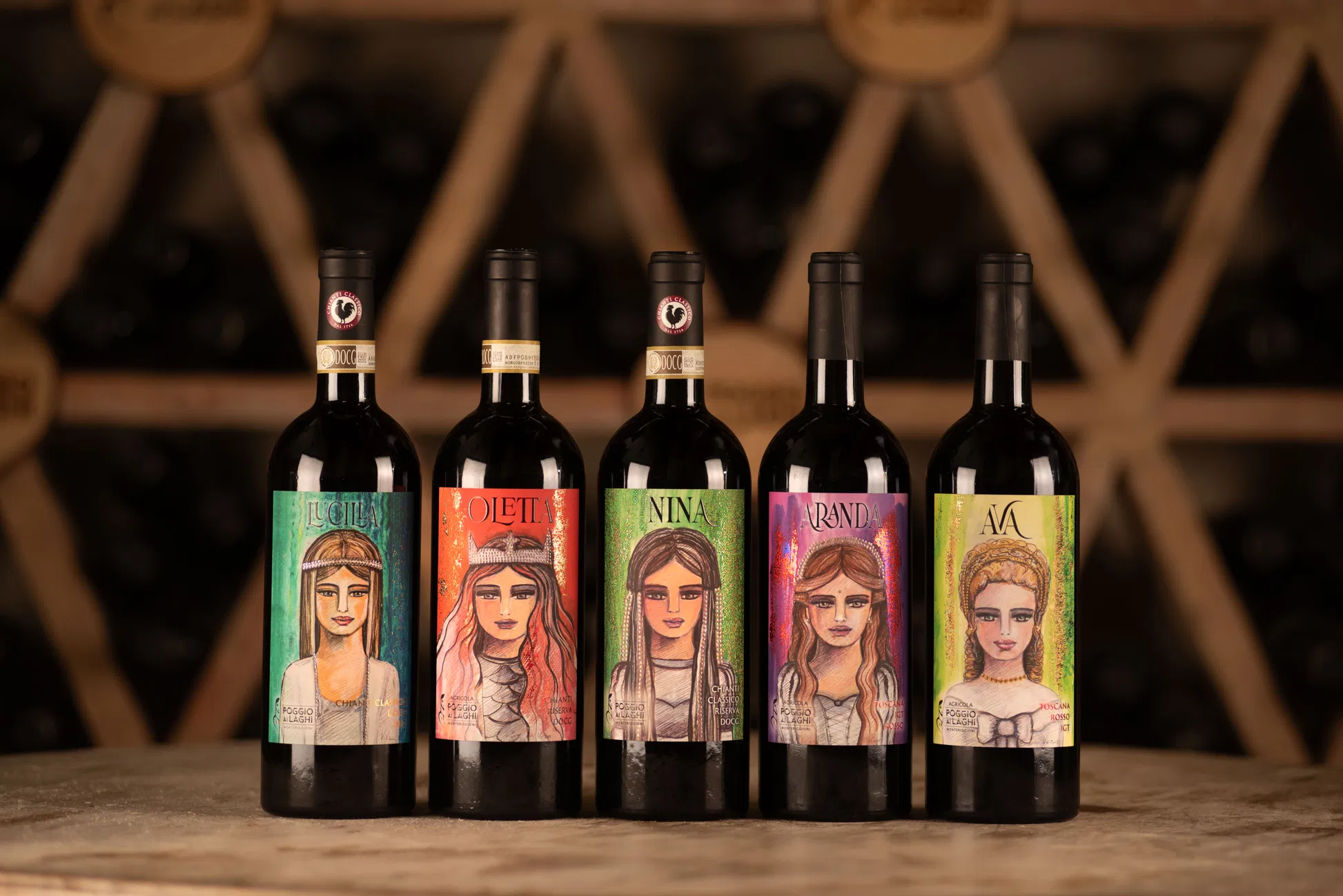 Dinner among the vines