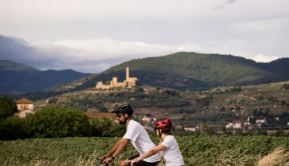 Panoramic tour by eBike along paths rich in history on the hills of Valdichiana