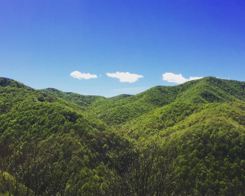 Vista de los Apeninos