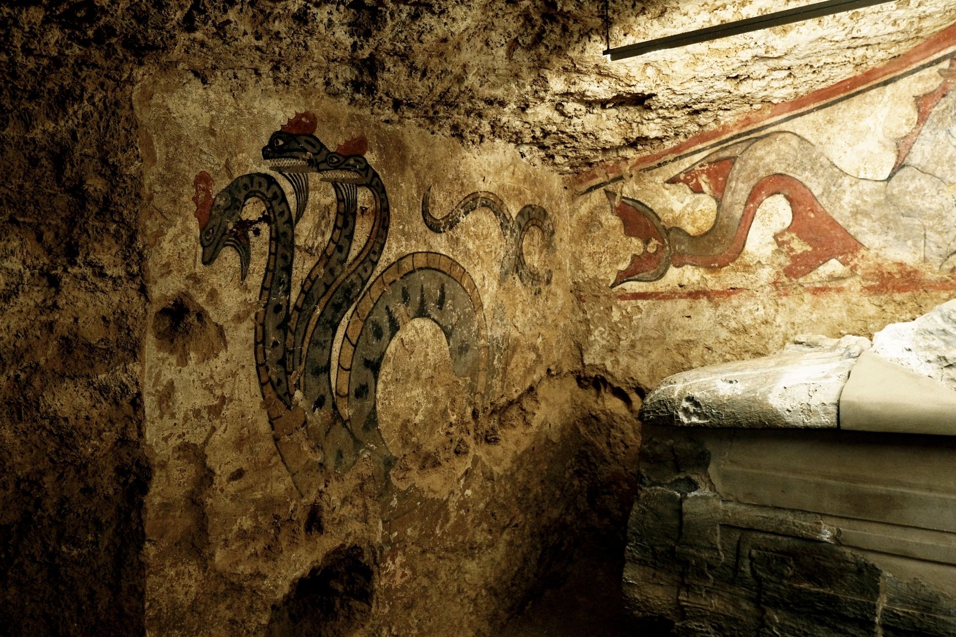 The Tomb of the Infernal Quadriga in Sarteano is one of the most interesting examples of Etruscan culture in Tuscany.