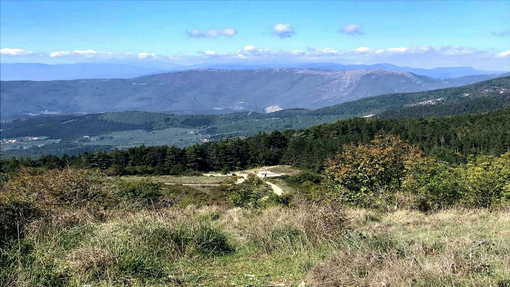  Vista panoramica sulla vallata
