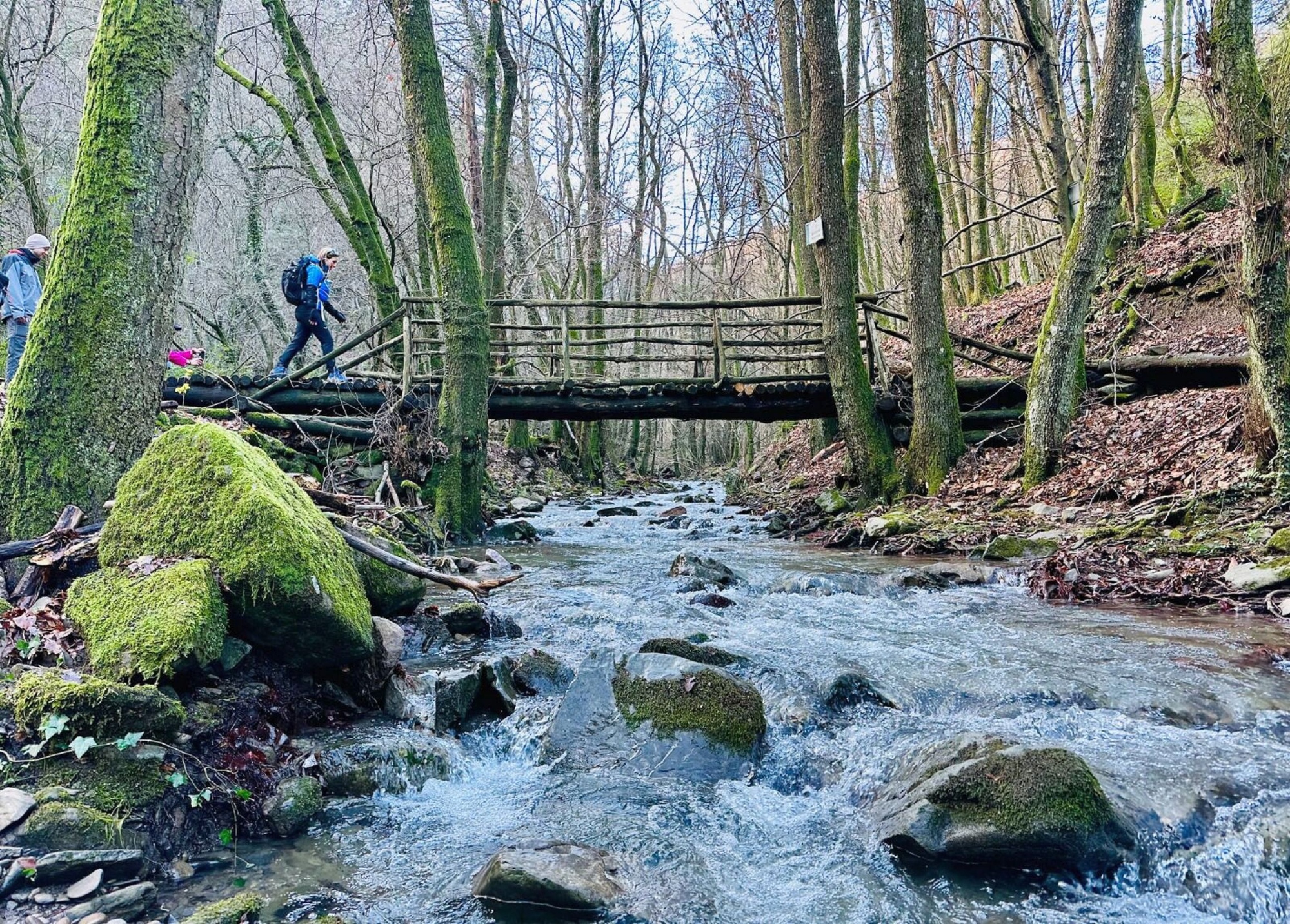 Trekking di 14 km da Badia di Moscheta nella Valle dell'Inferno