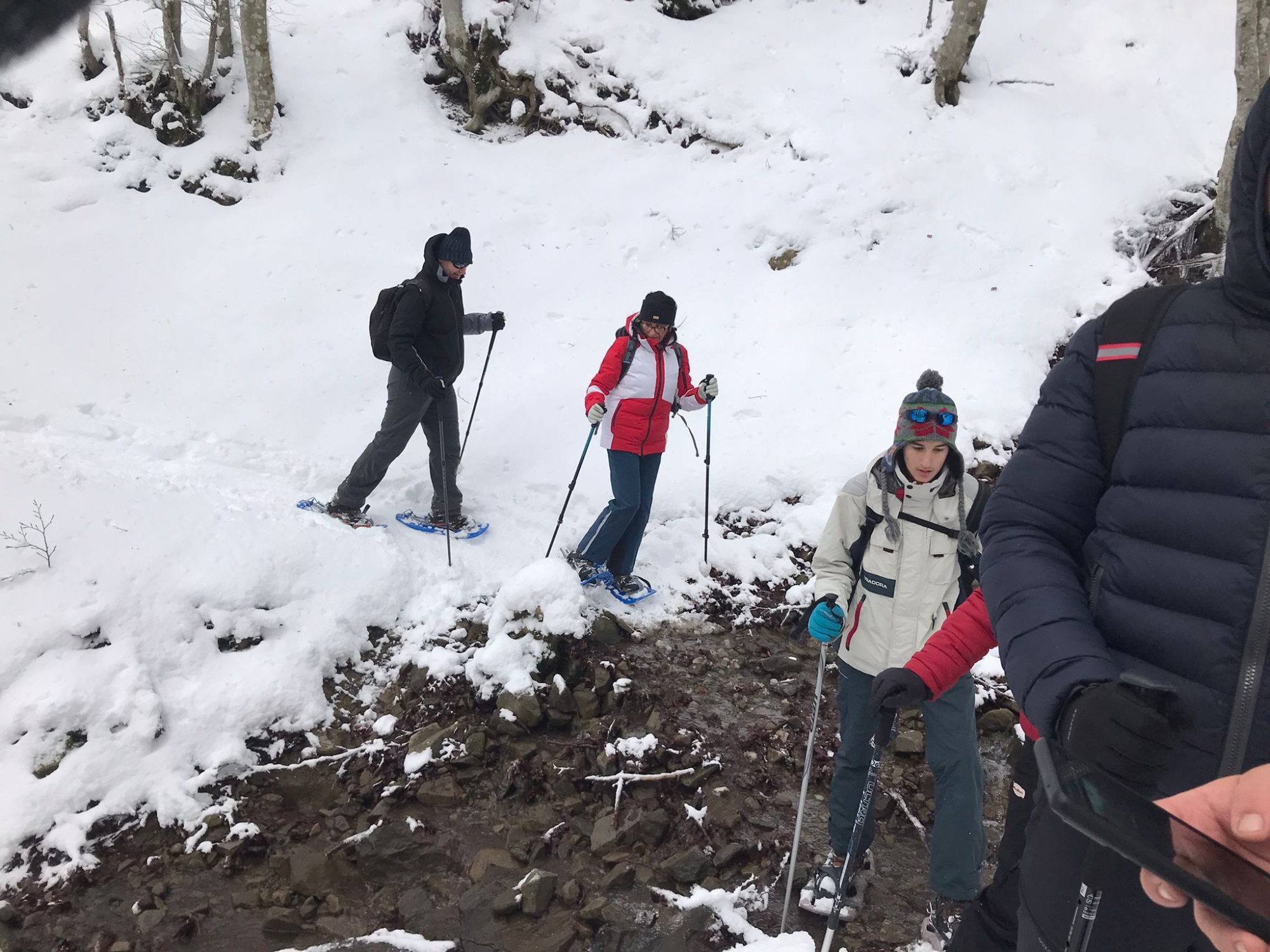 Snowshoe hike in some of the most fascinating places in the Tuscan mountains