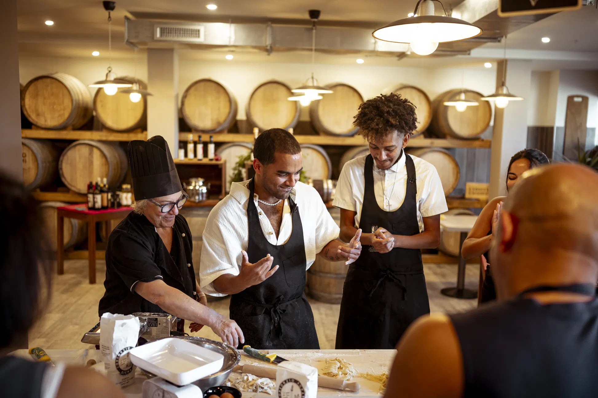 Corso di cucina: ricette autentiche italiane con pranzo