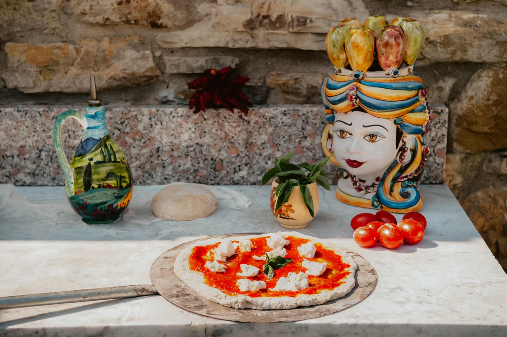 Trekking and cooking class to discover the secrets of making a perfect pizza on Chianti hills