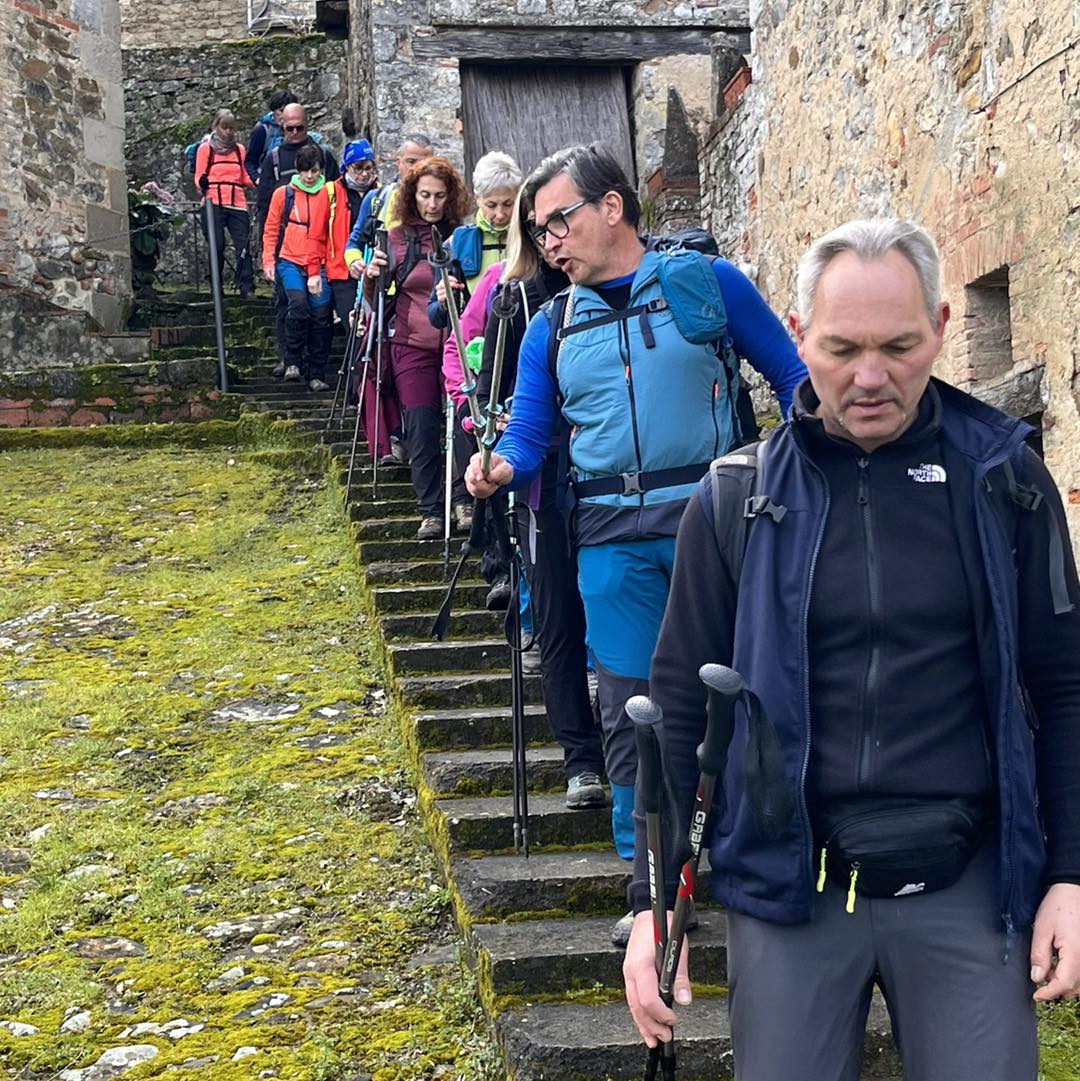 Trekking tra San Gusmè e la Sorgente dell'Ombrone