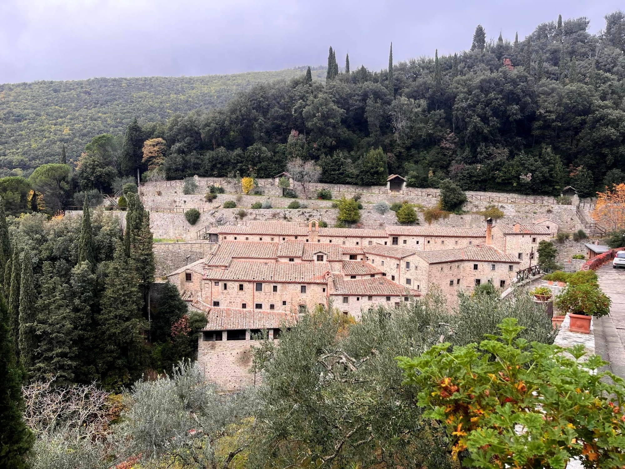 Cortona e la Via dell'Eremo Francescano