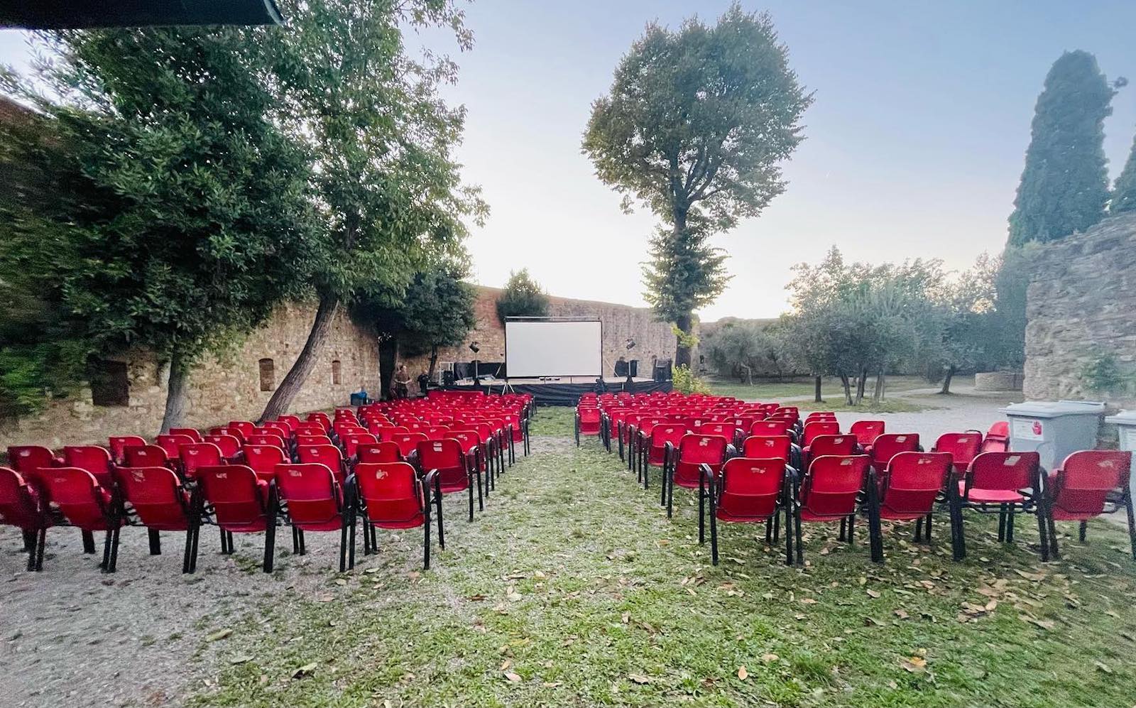 Francigena Film Festival at the Rocca di Montestaffoli