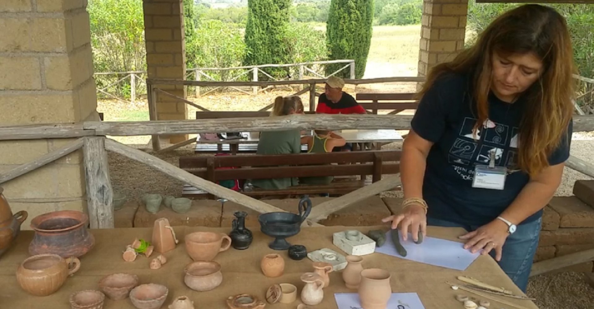 La bottega del Vasaio al Parco Archeologico di Baratti e Populonia La bottega del Vasaio al Parco Archeologico di Baratti e Populonia