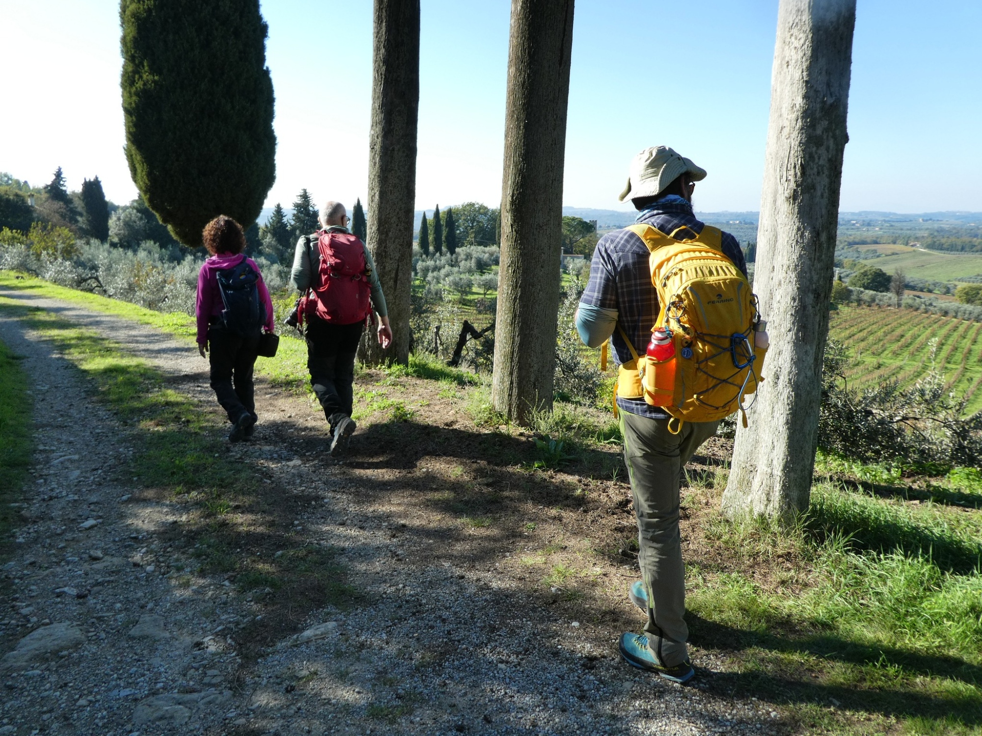 Camminata natalizia con tre visite e tre degustazioni sulle colline di San Casciano in Val di Pesa