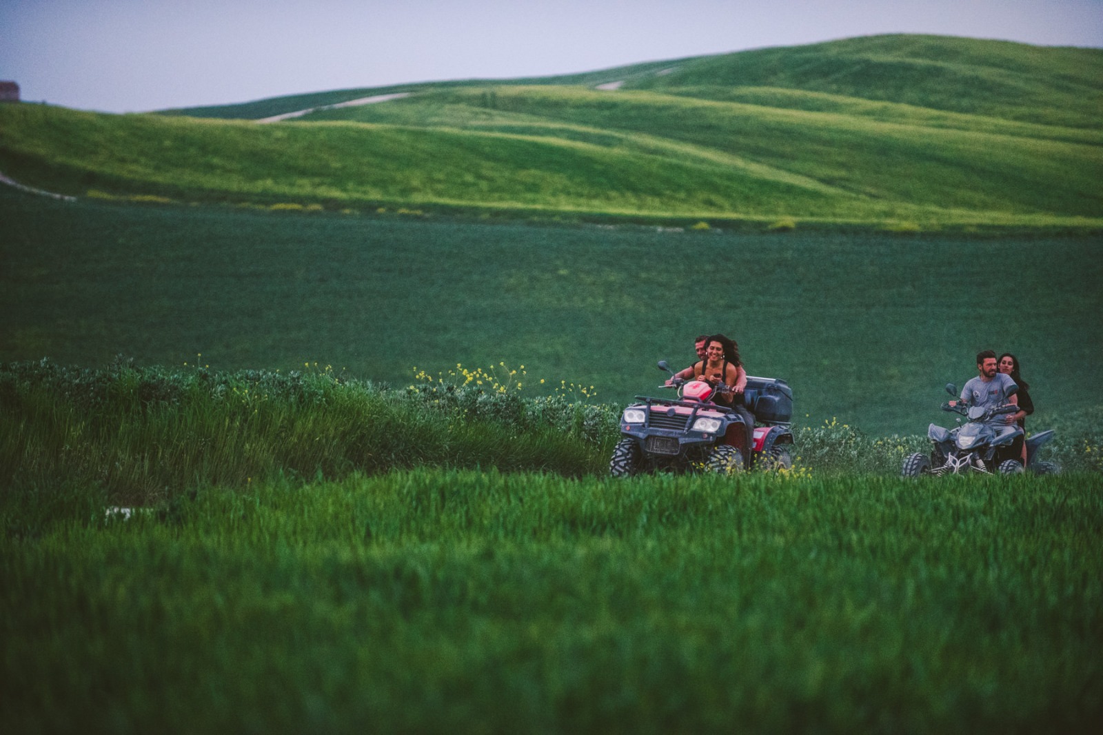 Degustazione in quad tra Crete Senesi e Chianti