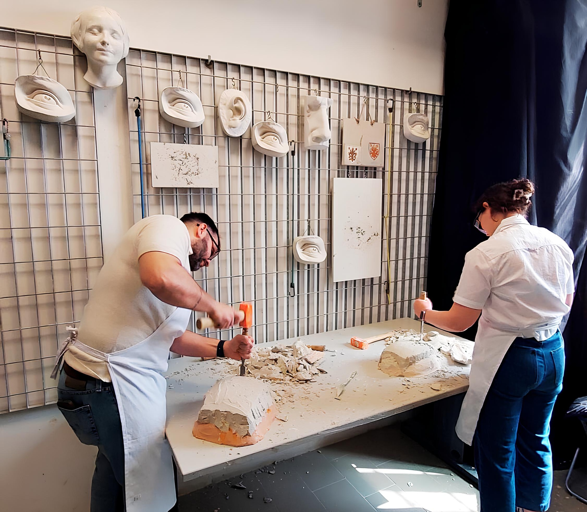 Workshop ispirato alla scultura di Michelangelo