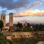 Vista sulle torri di San Gimignano
