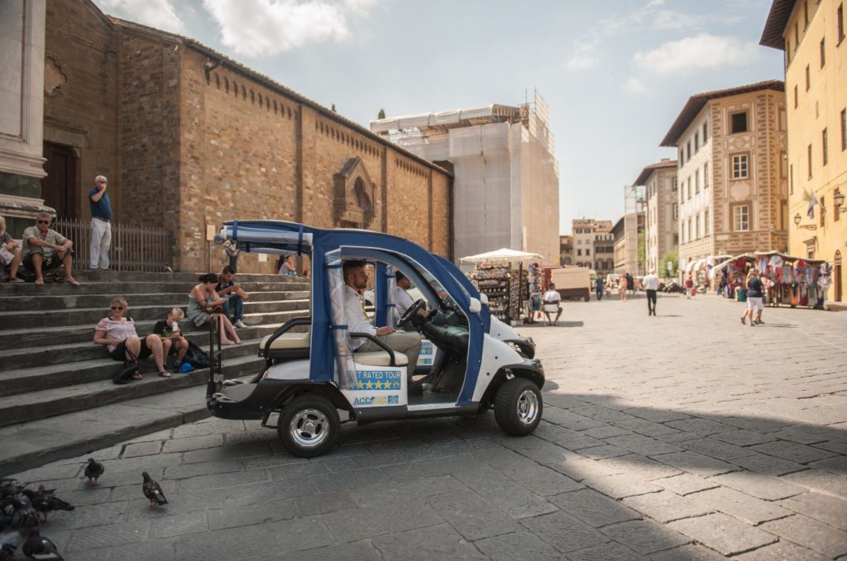 electric cart tour florence