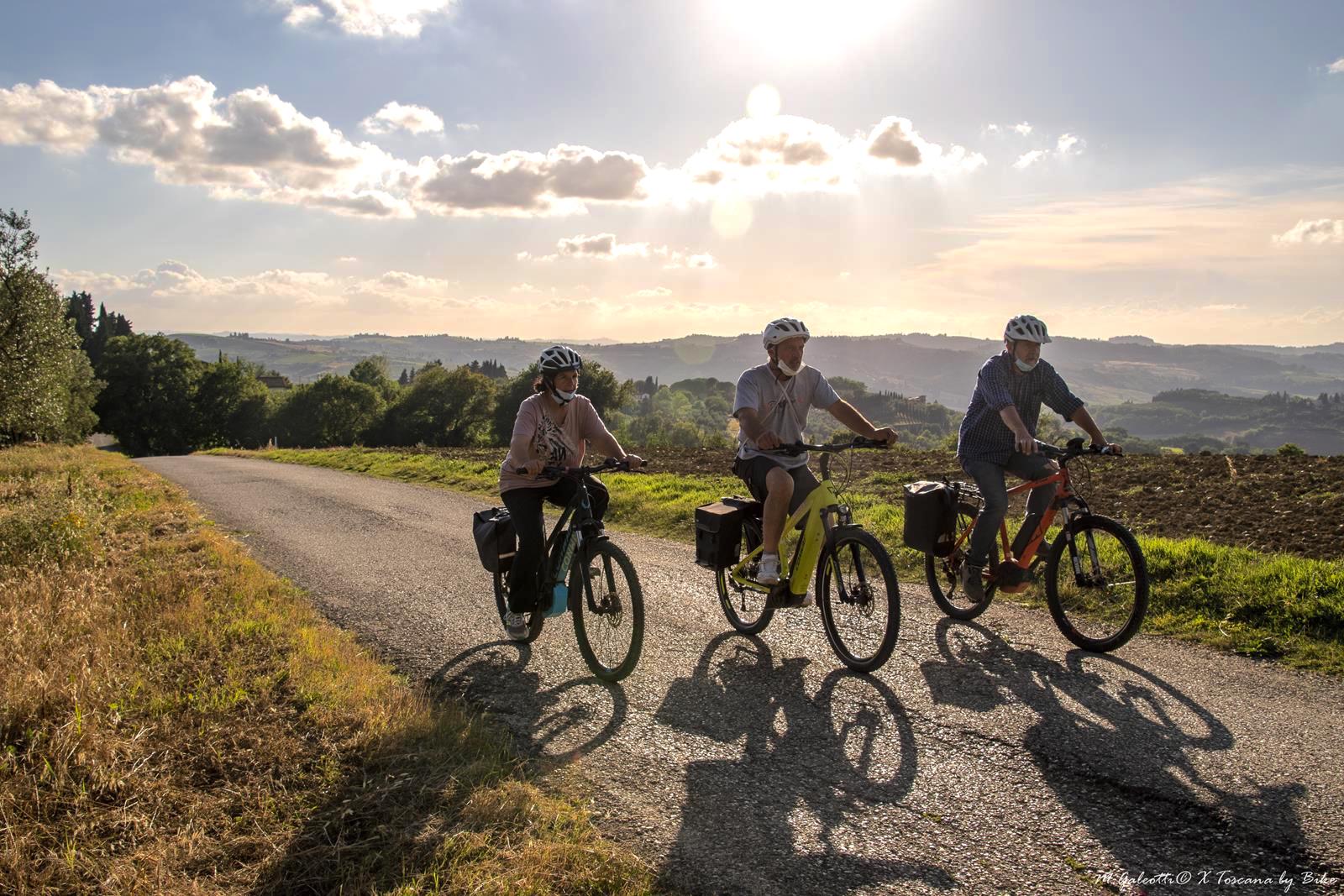 Cycling between Empolese Valdelsa and Montalbano