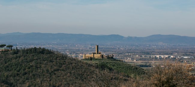 El castillo de Montecchio Vesponi