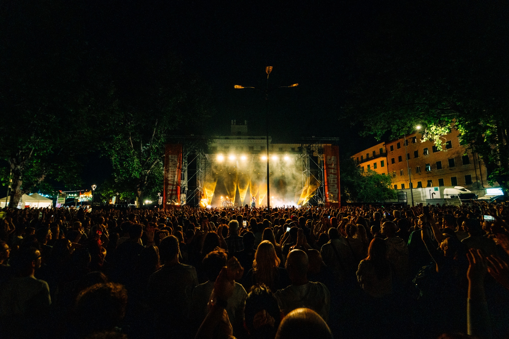 Immagine di un concerto serale