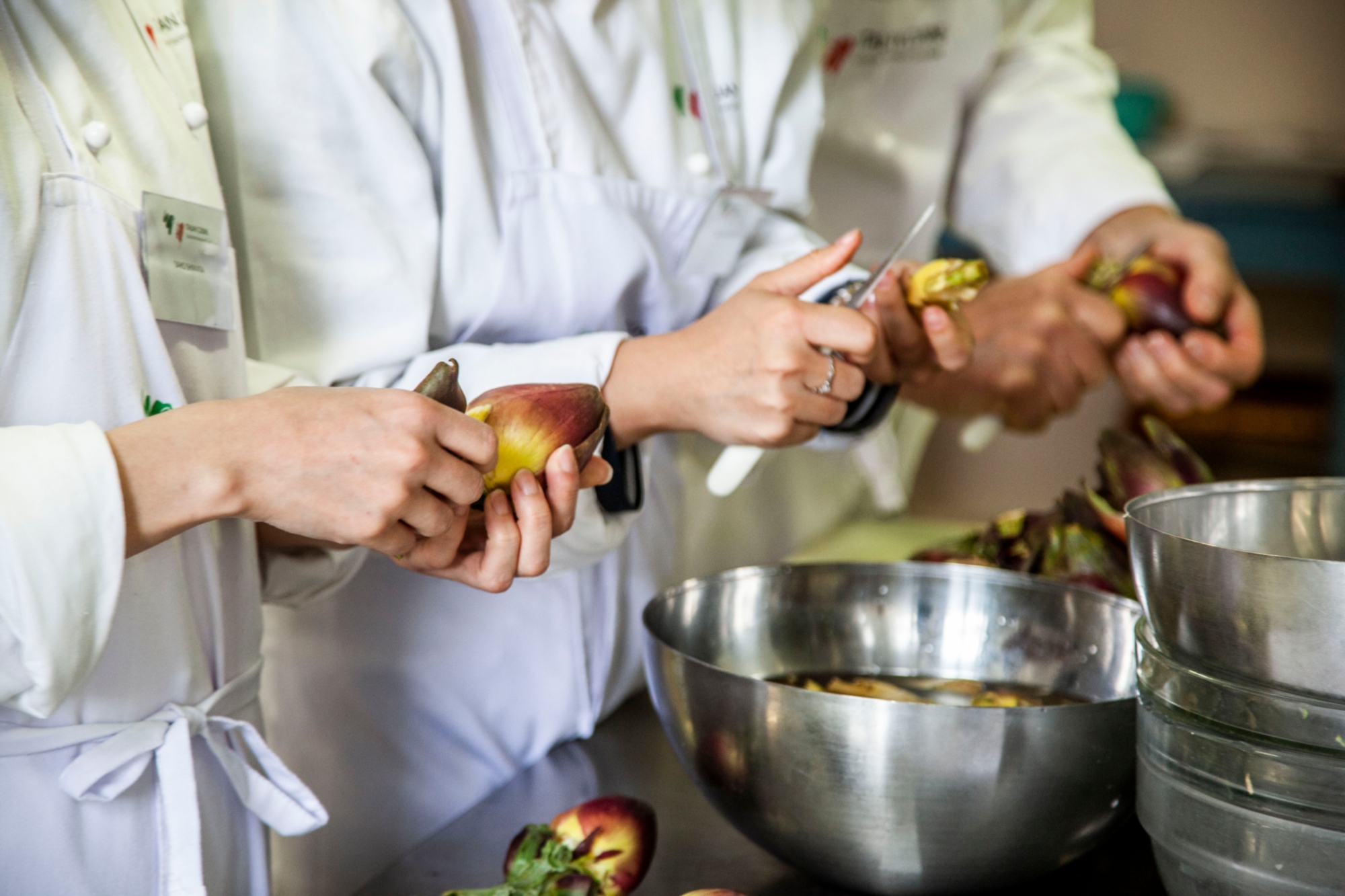 Cooking school with a chef for the preparation of a typical Tuscan menu