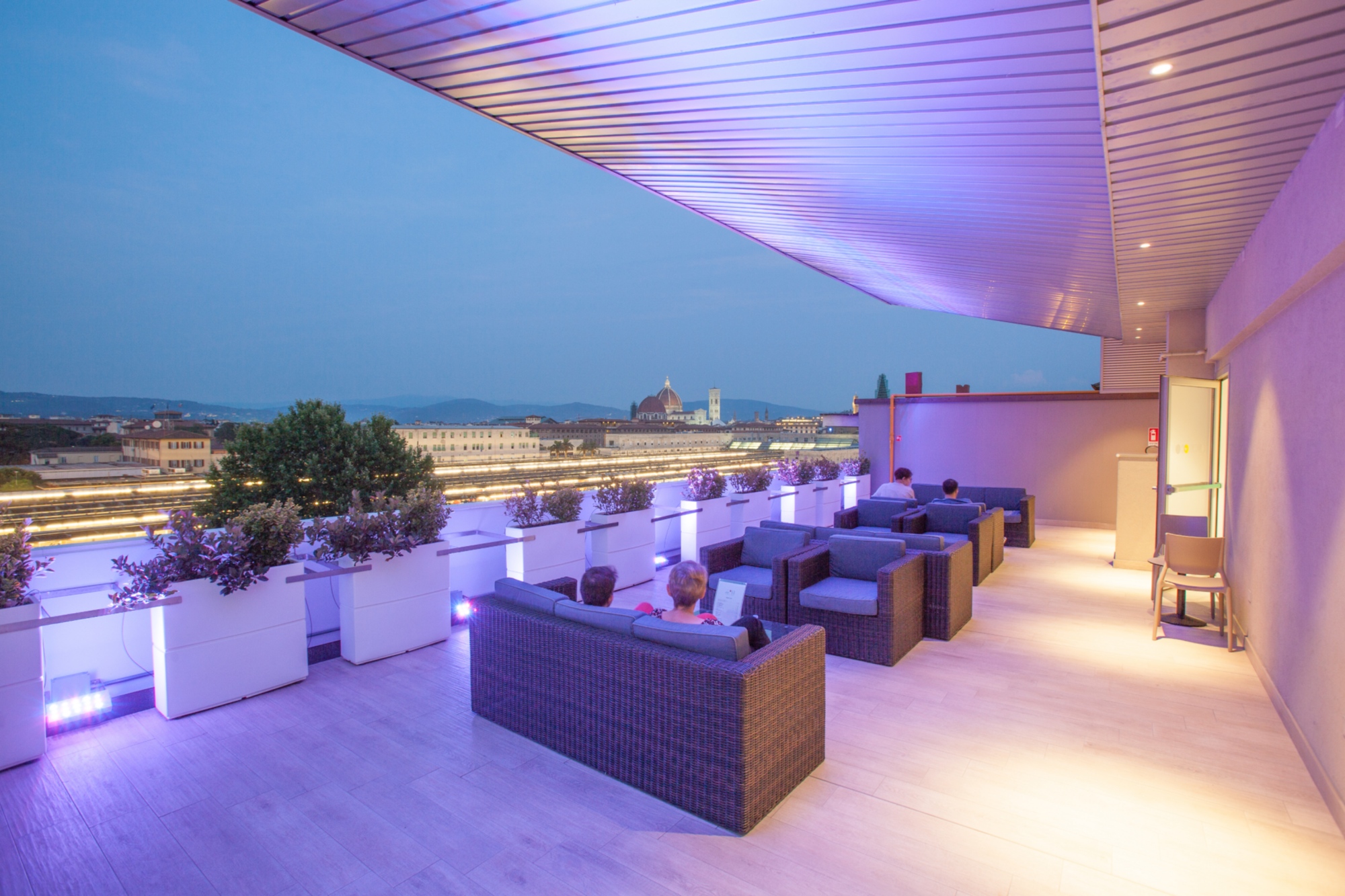 Terrace at MH Florence Hotel