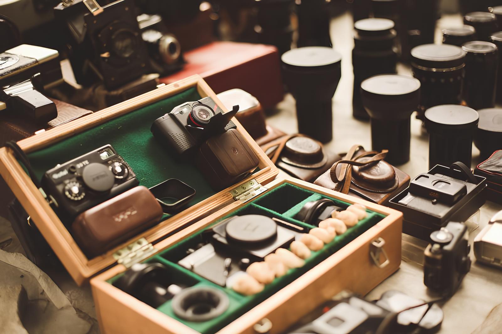 Immagine di attrezzatura fotografica d