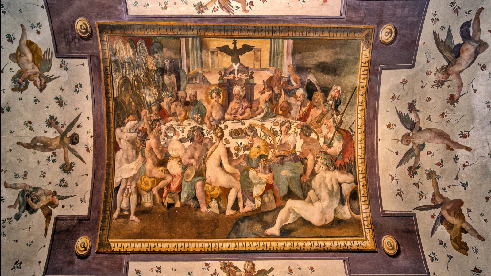 Affresco - Villa di Corliano