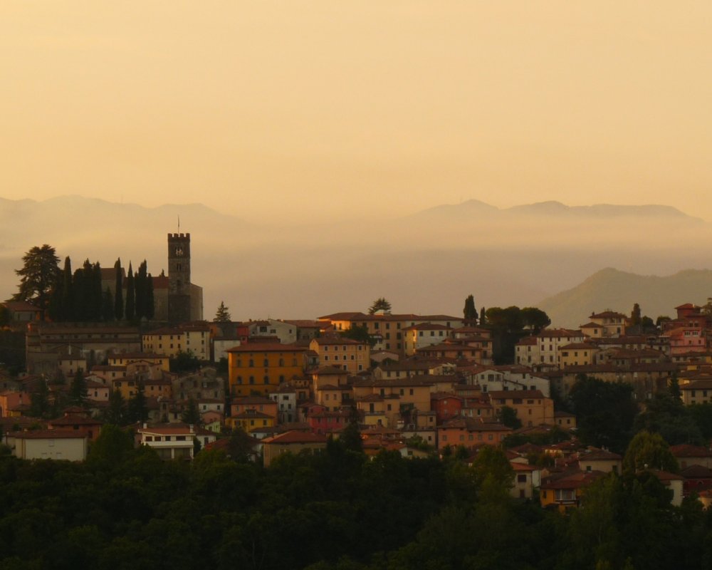 Sonnenaufgang in Barga