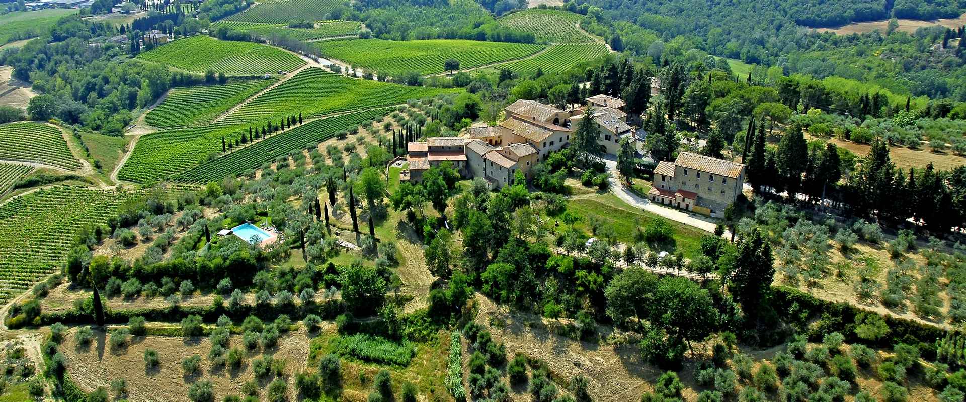 Agriturismo Borgo Poneta from above