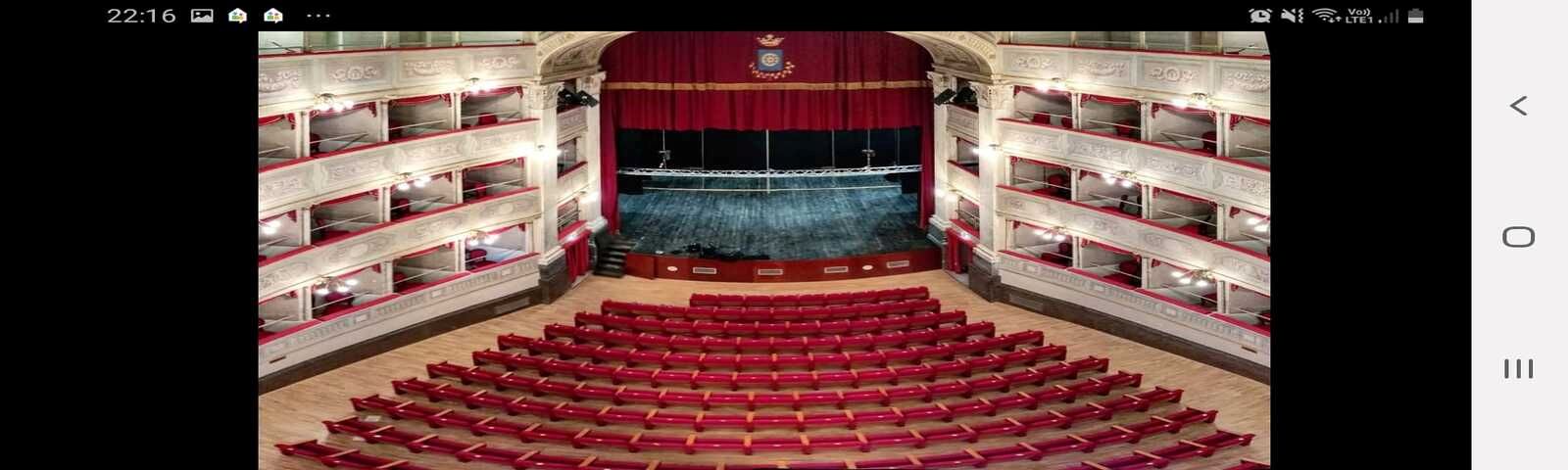 Interno Teatro degli Animosi