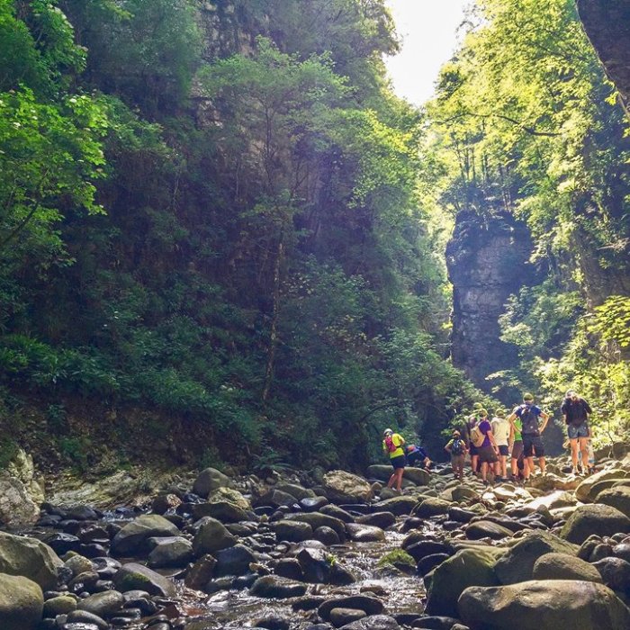 River Trekking Canyon Orrido di Botri