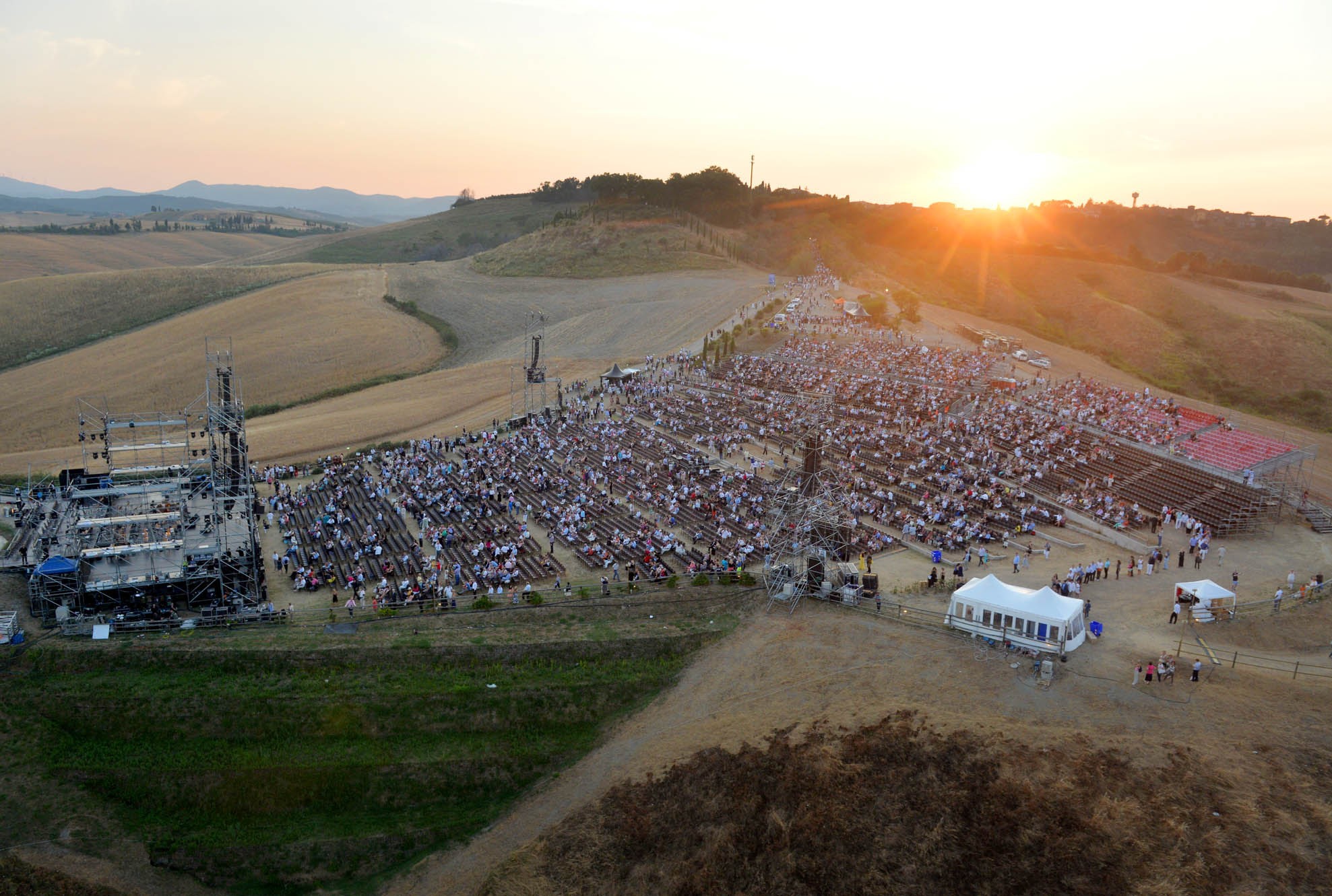 Andrea Bocelli Concert at the Teatro del Silenzio