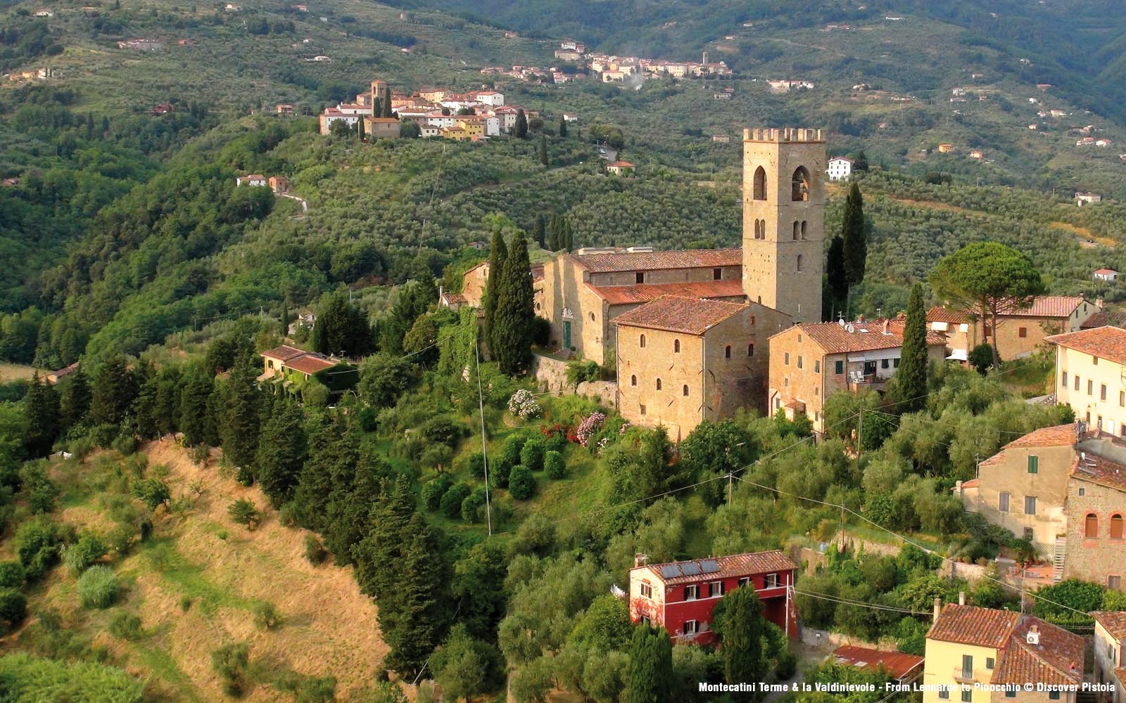 Vista di Buggiano Castello