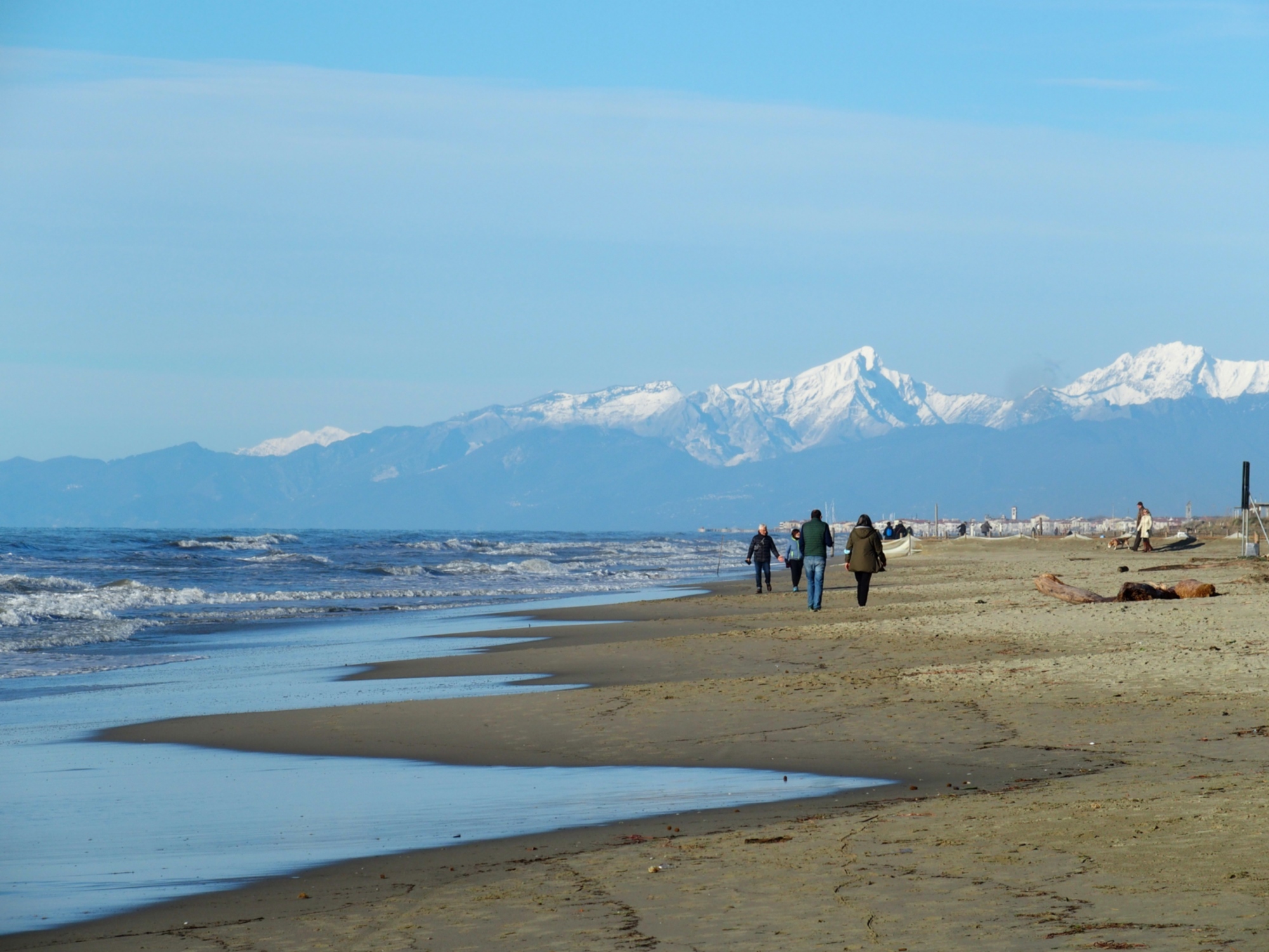 Spiaggia in inverno - Calambrone