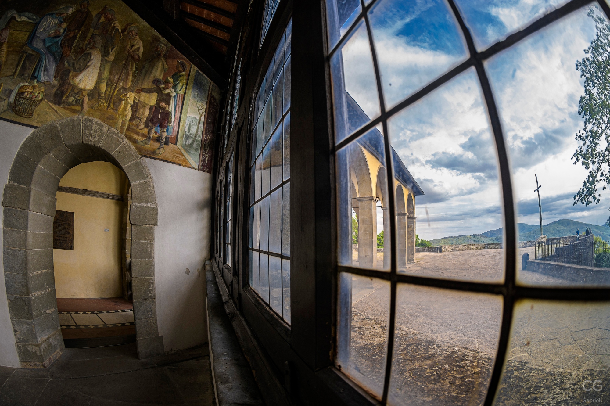 Corridor of the Stigmata of La Verna