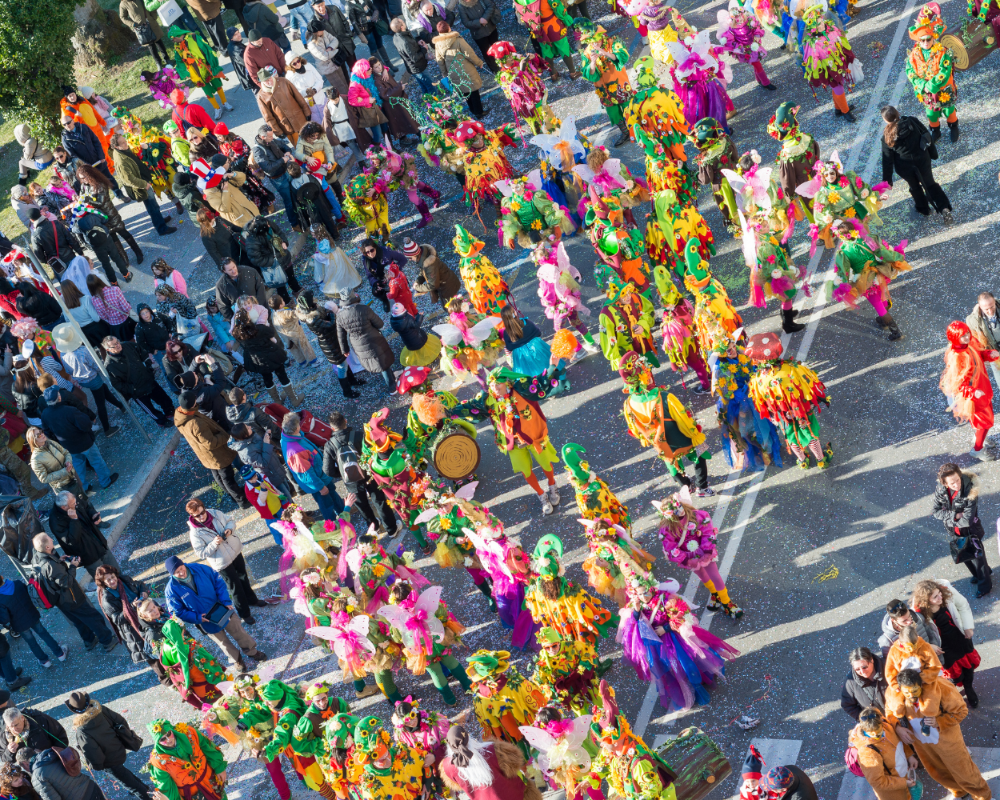 Desfile en el Carnaval de Viareggio