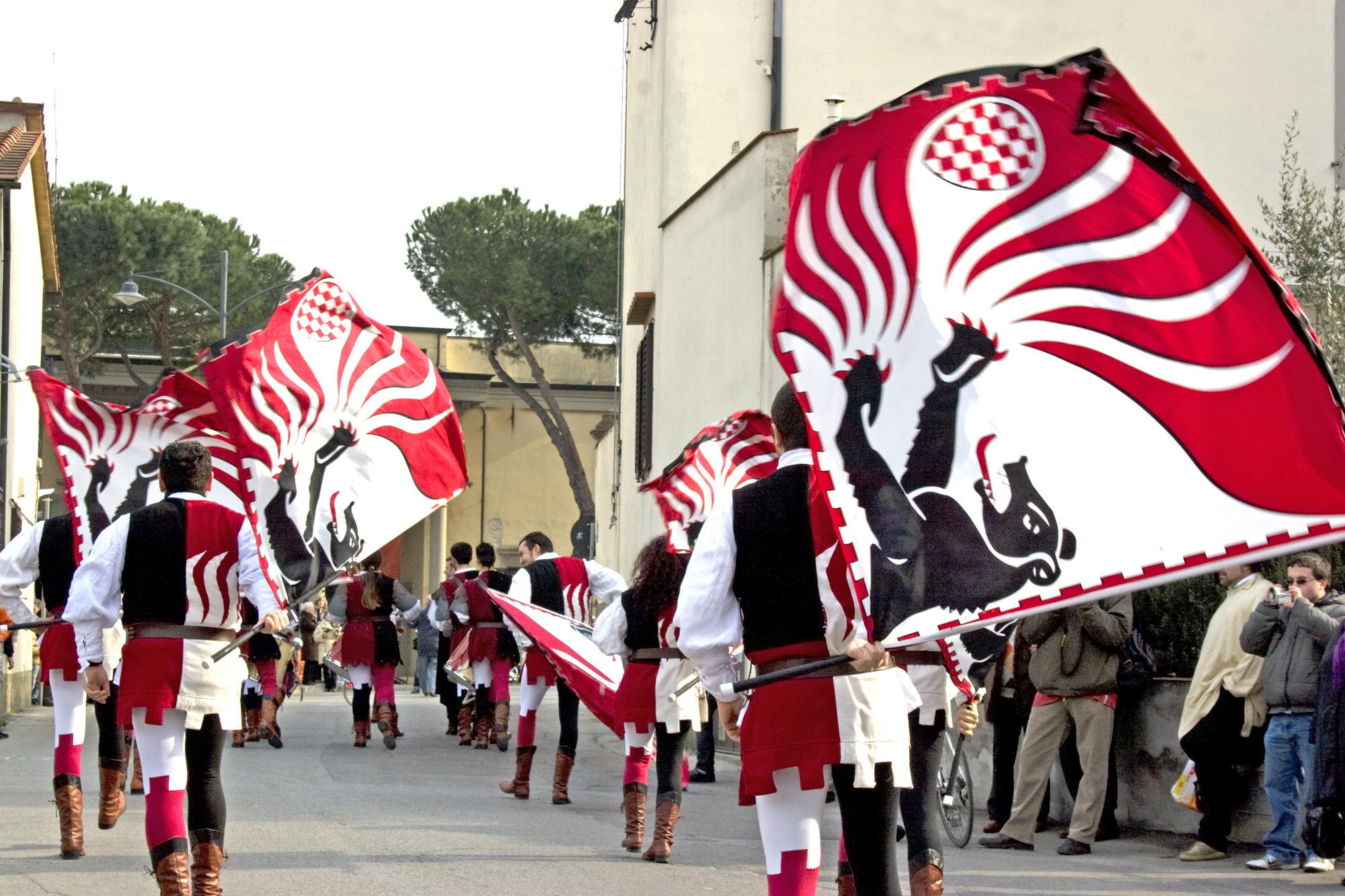 Corteo del Carnevale Medievale a Calenzano