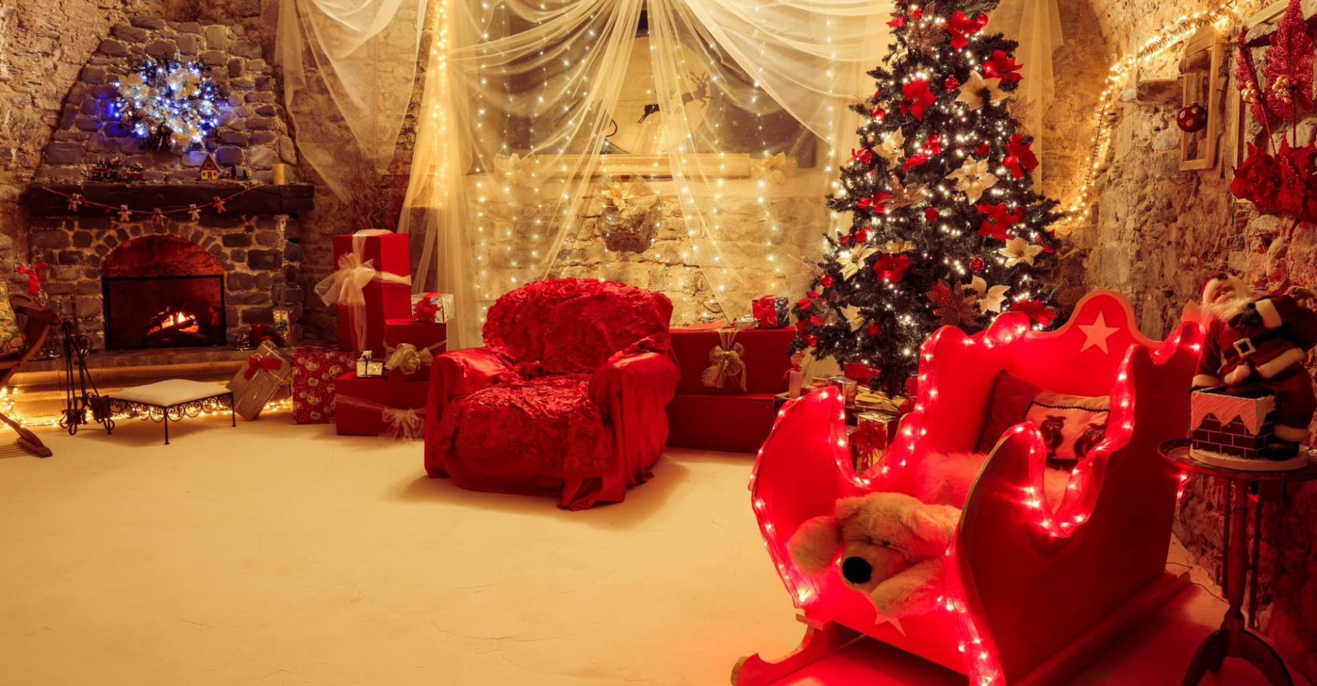 Interni della Magica Casa di Babbo Natale