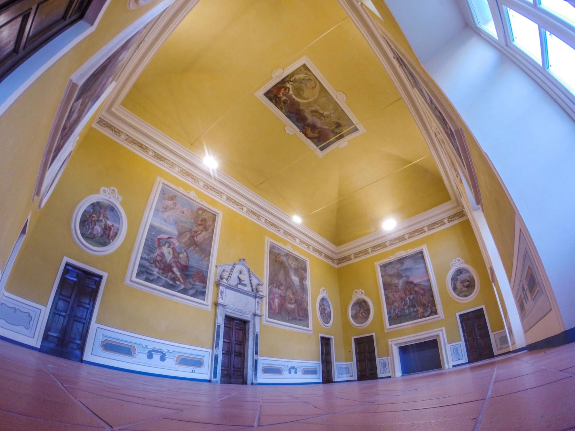 Le salon du château