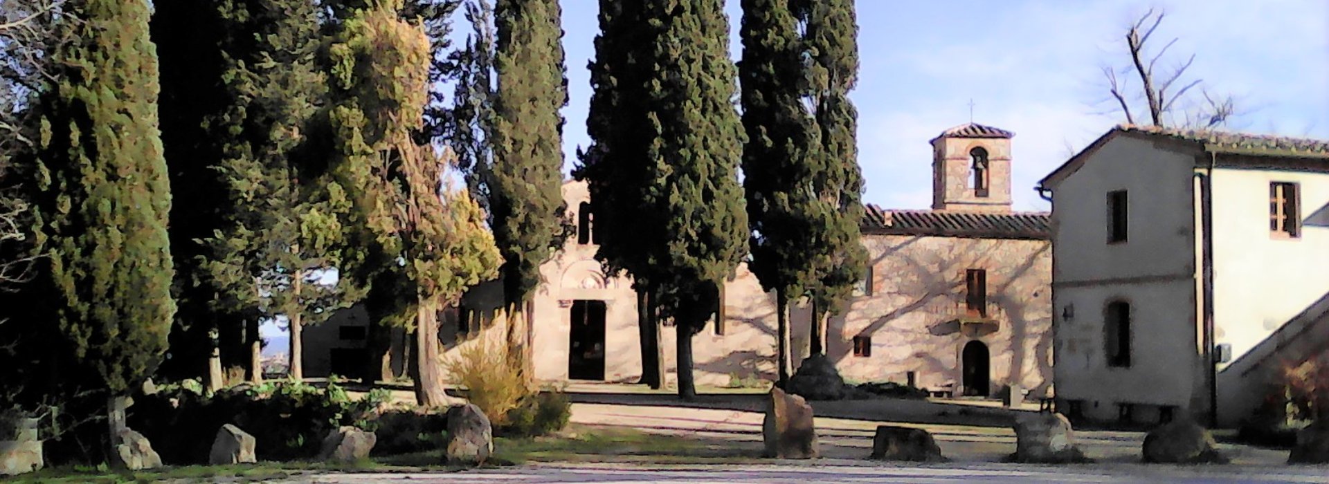 Un percorso ad anello alla scoperta di due necropoli etrusche tra la Pieve di Cellole e il Santuario di Pancole Un percorso ad anello alla scoperta di due necropoli etrusche tra la Pieve di Cellole e il Santuario di Pancole